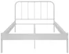 Ariel | Bett 140 cm Weißes Metall Produktbild-Vorschau 2