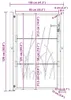 vidaXL Gartentor 100x125 cm Cortenstahl Gras-Design Produktbild-Vorschau 8