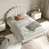 Letto imbottito Fortuna Lai 140 x 200 cm, struttura letto Anteprima dell’immagine prodotto 7