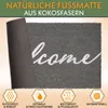 BRUBAKER Fußmatte Welcome - 45x75 cm Kokos Schmutzfangmatte Produktbild-Vorschau 2