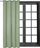 1 Stück Ösenschal Leinen Look Blickdicht 140 (B) x 245 (L) Produktbild-Vorschau 1