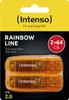 Rainbow Line 64 GB Orange 2er USB-Stick Produktbild-Vorschau 1