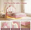 INONEFT Kinderbed, gestoffeerd bed 90x190 cm, prinsessenbed Productafbeelding-voorbeeld 8