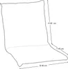 Sesselauflage nieder LB 100x50 cm Produktbild-Vorschau 12
