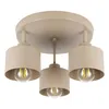 MasterLED Deckenleuchte Elza 3-flammig E27 beige Produktbild-Vorschau 3