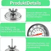 Analoges Ofenthermometer 80 mm, BBQ Grillthermometer, Produktbild-Vorschau 4