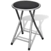 vidaXL Sgabelli pieghevoli 4 pz. Similcuoio Anteprima dell’immagine prodotto 2