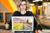 MuchoWow® Laptop Aufkleber Sticker Cover Ansicht - Tulpen - Produktbild-Vorschau 5