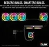 Corsair iCUE LINK QX140 RGB 140-mm-PWM-Lüfter, Produktbild-Vorschau 17