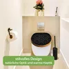 banjado Design WC Sitz Bambus Absenkautomatik - Black Produktbild-Vorschau 5