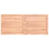 Tischplatte Hellbraun 140x60x(2-6)cm Massivholz Eiche Produktbild-Vorschau 6
