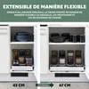 bremermann Tiroir télescopique avec étagère, extensible, Voir les images du produit 3