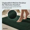 Komfortec Badvorleger Set 2 Teilig, Frottee Duschvorleger, Produktbild-Vorschau 2