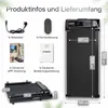 Kompaktes Laufband klappbar und voll faltbar, leicht zu Produktbild-Vorschau 9