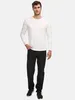 Tazzio Herren Langarmshirt 2er-Pack E108 (Weiß, M) Produktbild-Vorschau 3