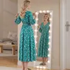 HOMCOM Celotělové zrcadlo 150 x 40 cm, stojací LED zrcadlo Náhled obrázku produktu 9