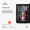 Klarstein Lodówka, Mini lodówka ze szklanymi drzwiami, Mini Podgląd zdjęcia produktu 6