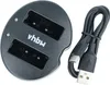 vhbw Dual USB-C Ladegerät kompatibel mit Olympus Pen E-PL7, Produktbild-Vorschau 1