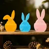 Silikonform Osterhasen im Ei,Gießformen Ostern,DIY Gips- & Produktbild-Vorschau 3