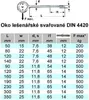 Gerüstöse DIN 4420, 11,8x160mm, verzinkt - Gerüstöse Produktbild-Vorschau 1