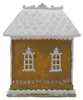 Clayre & Eef Lebkuchenhuis met LED-verlichting, 12x9x15 cm, Productafbeelding-voorbeeld 3