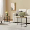Yaheetech Couchtisch 2er Set, runder Beistelltisch Set, Produktbild-Vorschau 3