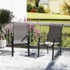 COSTWAY Chaises de jardin, set de 2, chaises de terrasse à Voir les images du produit 2