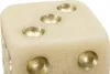 Mauro Ferretti Cube Quarzy 8x8x8 cm blanc doré Voir les images du produit 4