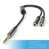 0,2m Audio Klinken Y-Adapter Kabel | Aux Y Splitter Produktbild-Vorschau 3