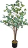 Decovego Künstlicher Eukalyptus, Kunstpflanze, Kunstbaum Produktbild-Vorschau 1