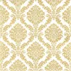 RP 12 Airlaid Servietten Elegant gold - Muster gold 40x40cm Produktbild-Vorschau 1