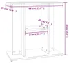 vidaXL Akvarijní stojan kouřový dub 60 x 30 x 60 cm Náhled obrázku produktu 8