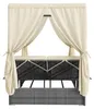 Chaise longue double de jardin avec pare-soleil, chaise Voir les images du produit 10