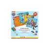 A collection of Paw Patrol themed board games displayed on a light blue background. Produktbild-Vorschau