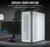 CORSAIR Geh Midi 7000D Airflow (Tempered Glass) White Náhled obrázku produktu 6