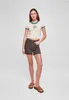 Urban Classics - Damen Stretch Jersey Cropped T-Shirt Produktbild-Vorschau 5
