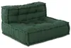 vidaXL Modulární pohovka element zelená 70x70x54 cm látka Náhled obrázku produktu 6