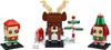 LEGO 40353 Brickheadz: Reno, Elfo e Elfillo, decorazioni e Anteprima dell’immagine prodotto 1