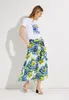 MORE & MORE Printed CO-Voile Ski 5041 lemon print 40 Produktbild-Vorschau 4