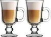ORION 2 Stück Kaffeeglas Milchkaffeeglas Teeglas für heiße Produktbild-Vorschau 1