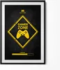 Beschriftung für Gamer-Zimmer „Gamer-Zone“– Wandbild mit Produktbild-Vorschau 1