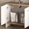 Set di mobili da bagno Livinity Amalfi Rovere bianco/dorato Anteprima dell’immagine prodotto 6