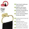 WENKO Turbo-Loc® Handtuchring Mod. Orea Gold Matt, Produktbild-Vorschau 3