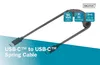 Digitus USB-C - USB-C Spiralkabel, 1m, 1 m, USB C, USB C, Produktbild-Vorschau 5