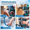 AJIEQAQ Wiertarko-wkrętarka akumulatorowa 21V MAX, 45 Nm, Podgląd zdjęcia produktu 6