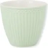 Greengate Mini Latte Cup Becher ALICE PALE Green Grün Produktbild-Vorschau 1
