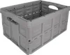 Kunststoff-Klappkiste 45 l grau Produktbild-Vorschau 8
