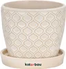 KOTARBAU® Keramik Blumentopf Übertopf für Pflanzen ⌀ 12 cm Produktbild-Vorschau 1