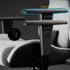 Close-up of a gaming chair's armrest with a diagram and text highlighting a feature. Náhľad obrázku produktu
