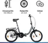 Zündapp ZF40 20 Zoll Klapprad Klappfahrrad Faltrad StVZO Produktbild-Vorschau 4